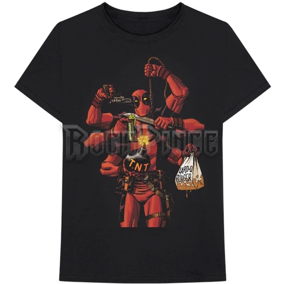 Marvel Comics - Deadpool Arms - Unisex Póló - DEADPTS26MB