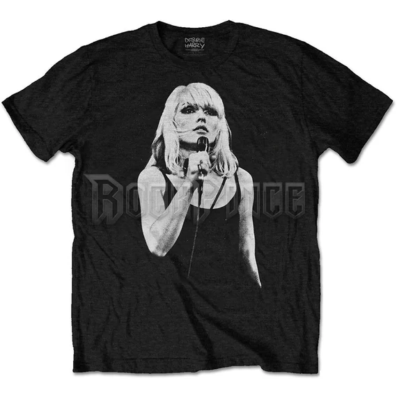 Debbie Harry - Open Mic. - Unisex Póló - DEBSTS07MB