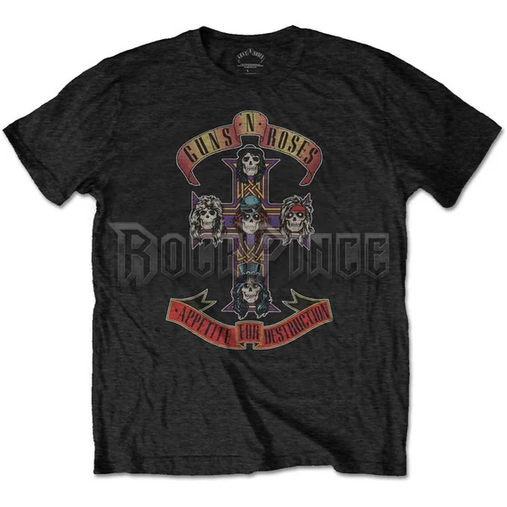 Guns N' Roses - Appetite for Destruction - gyerek póló - GNRTS01BB / GNRTSP01BB