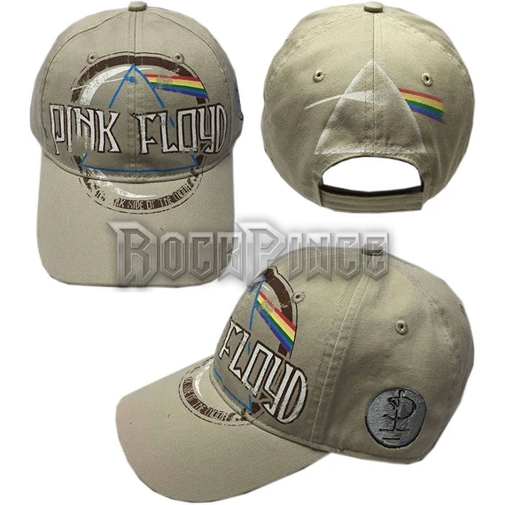 Pink Floyd - Dark Side of the Moon Album Distressed (Homok) - baseball sapka - PFCAP01S