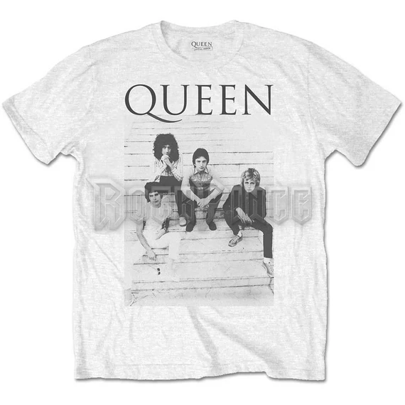 Queen - Stairs - unisex póló - QUTS28MW