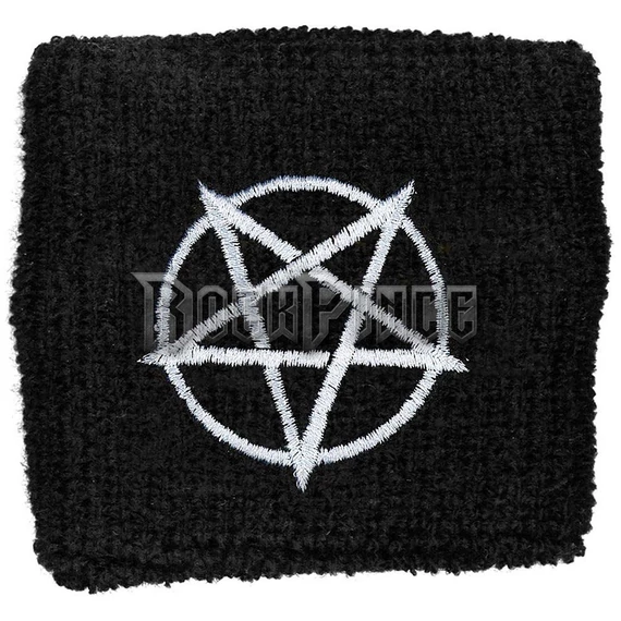 Pentagram - frottír csuklószorító - WB022