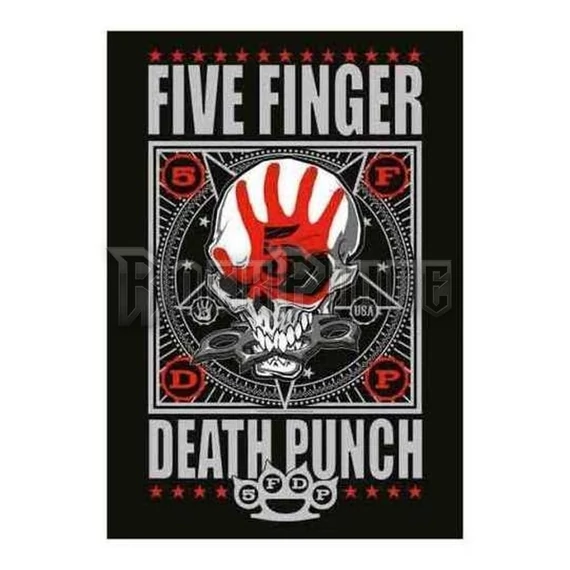 Five Finger Death Punch - poszterzászló - POS1140