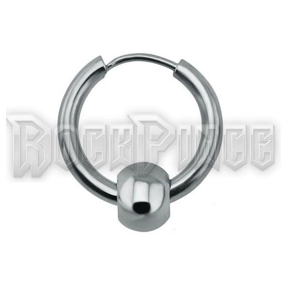 Silver Ball Detail Hoop - fülbevaló/piercing / 1 db