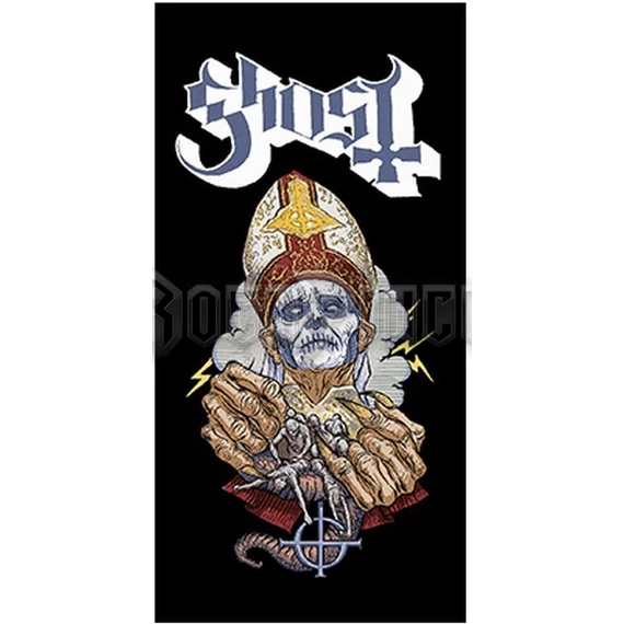 Ghost - Papa Logo - FÜRDŐLEPEDŐ - BTGH2
