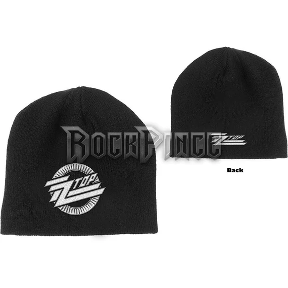 ZZ Top Unisex Kötött Sapka: Circle Logo - ZZBEAN01B