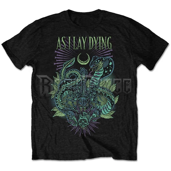 As I lay Dying - Cobra - unisex póló - AILDTSP01MB / AILDTSP01MB