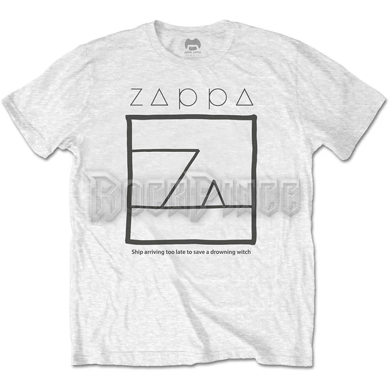 Frank Zappa - Drowning Witch - unisex póló - ZAPTS10MW