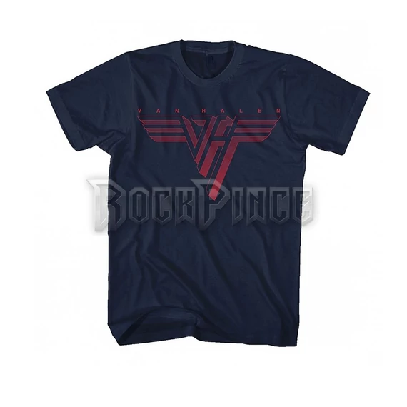 VAN HALEN - CLASSIC RED LOGO - unisex póló - RTVHA018