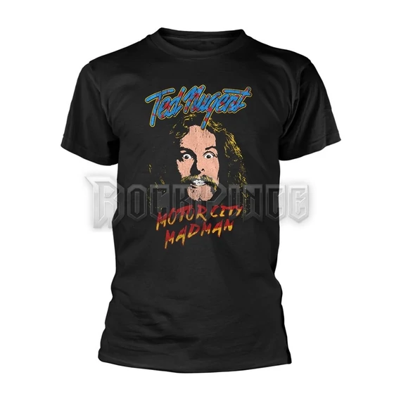 TED NUGENT - MOTOR CITY MADMAN - Unisex póló - RTTNU0100