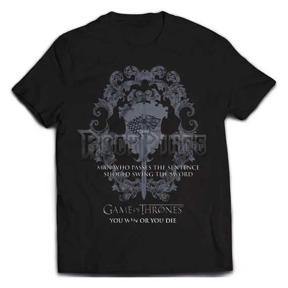 GAME OF THRONES - SWING THE SWORD - Unisex póló - PHD9834