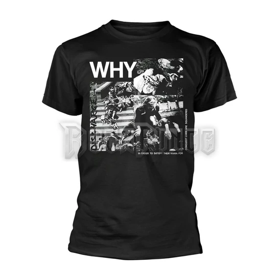 DISCHARGE - WHY? - Unisex póló - PHD11476