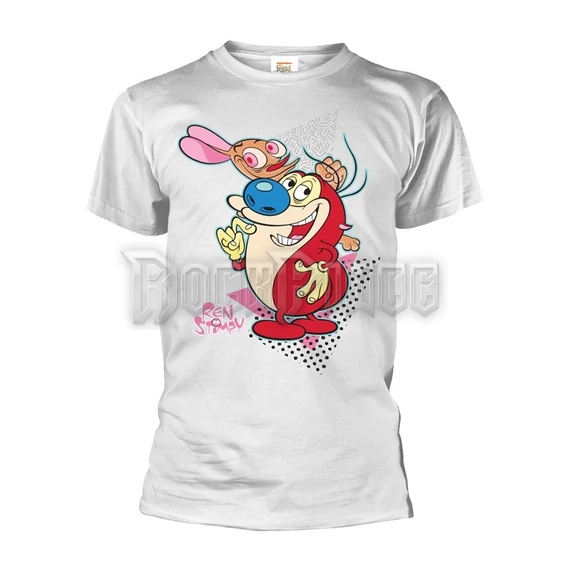 REN AND STIMPY - CHARACTER - Unisex póló - PH10775
