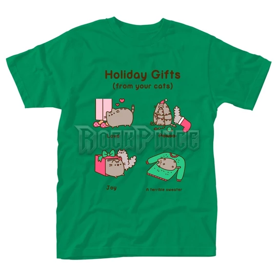 PUSHEEN - HOLIDAY GIFTS - Unisex póló - PH10195