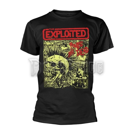 EXPLOITED, THE - PUNKS NOT DEAD (BLACK) - PH11975