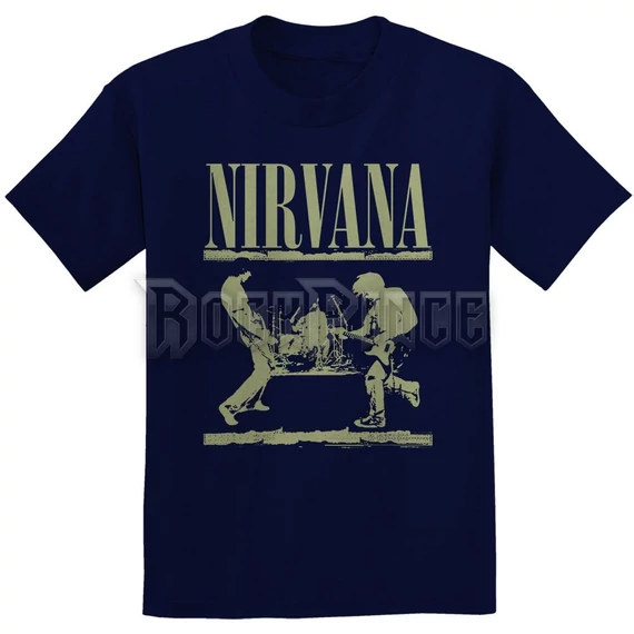 Nirvana - Stage - Unisex Póló - NIRVTS05MN