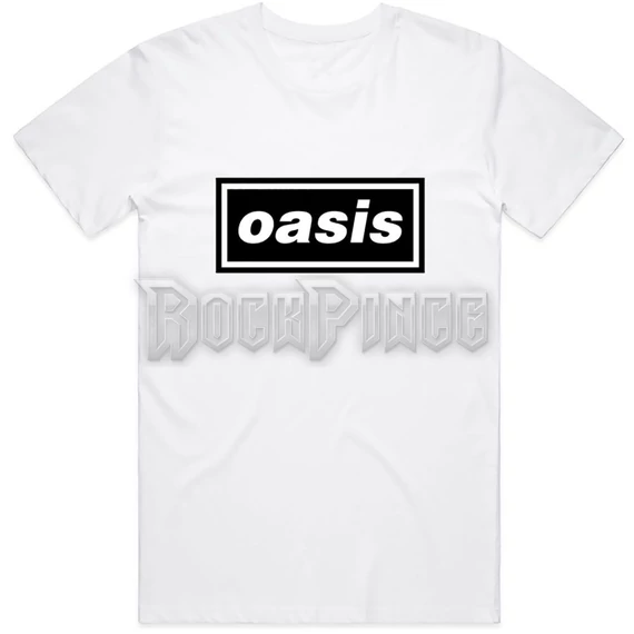Oasis - Decca Logo - unisex póló - OASTS01MW / PHDOASTSWDEC