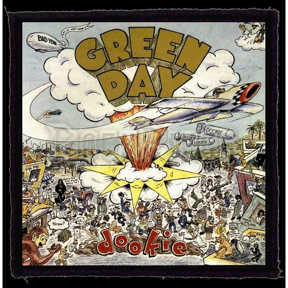 GREEN DAY - Dookie (95x95) - kisfelvarró HKF-0805