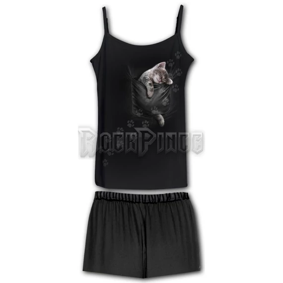 POCKET KITTEN - 4pc Gothic Pyjama Set - F052G601