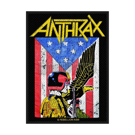Anthrax - Judge Dredd - kisfelvarró - SP3117
