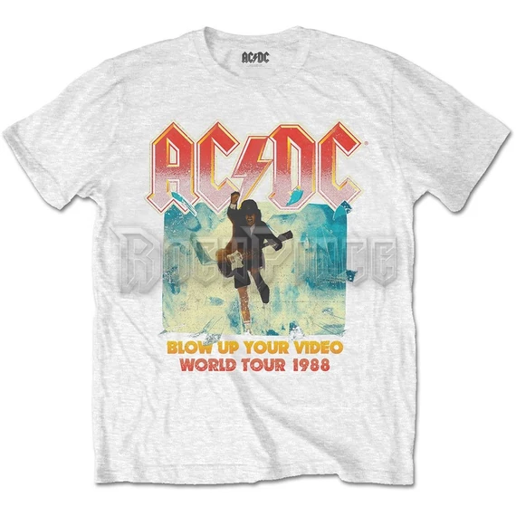 AC/DC - Blow Up Your Video - Unisex Póló - ACDCTS42MW