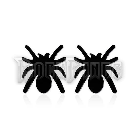 Small Black Spider - fülbevaló/álfültágító /1 db