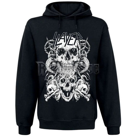Slayer - Skulls - SLYMTSSKS - KAPUCNIS PULÓVER