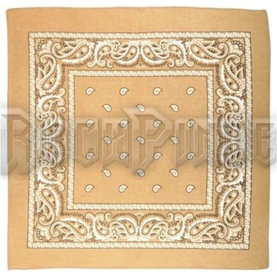 BEIGE - kendő/bandana