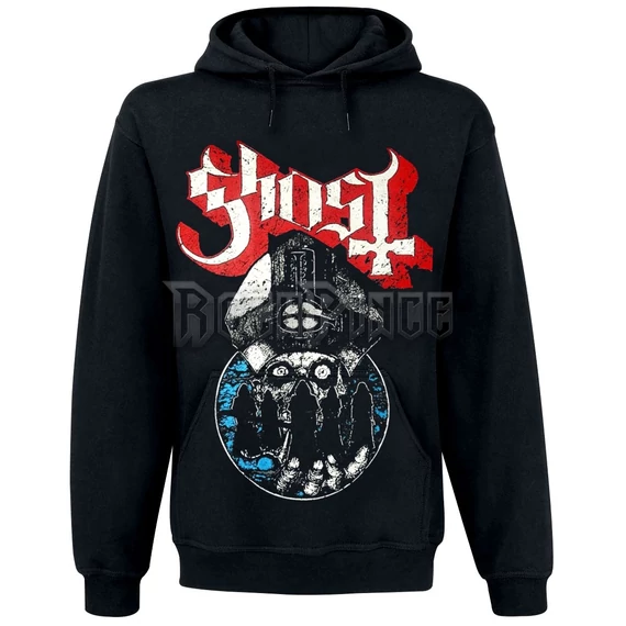 GHOST - PAPA WARRIORS - KAPUCNIS PULÓVER