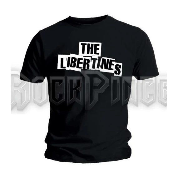 The Libertines - Logo - Unisex Póló - LIBTEE02MB