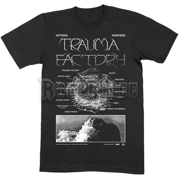 Nothing, Nowhere - Trauma Factor V.2 - Unisex Póló - NNTS02MB