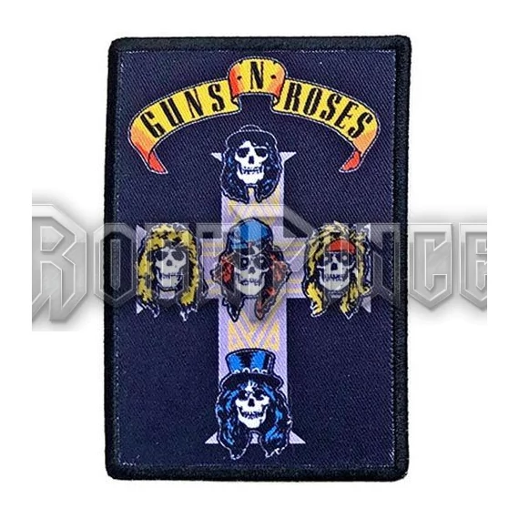 Guns N' Roses - Nightrain Cross - kisfelvarró - GNRPAT07