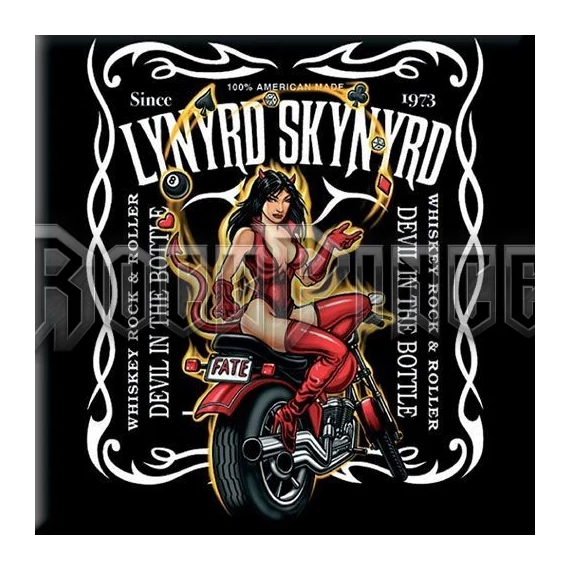 Lynyrd Skynyrd - Devil In The Bottle - hűtőmágnes - LSMAG04