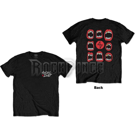 Angel Dust - Mouth Repeat - Unisex Póló - ADTS01MB