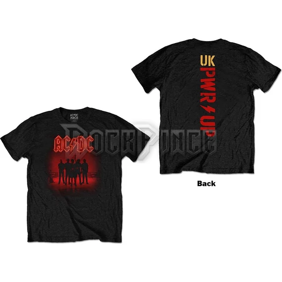 AC/DC - PWR-UP - Unisex Póló - ACDCTS84MB