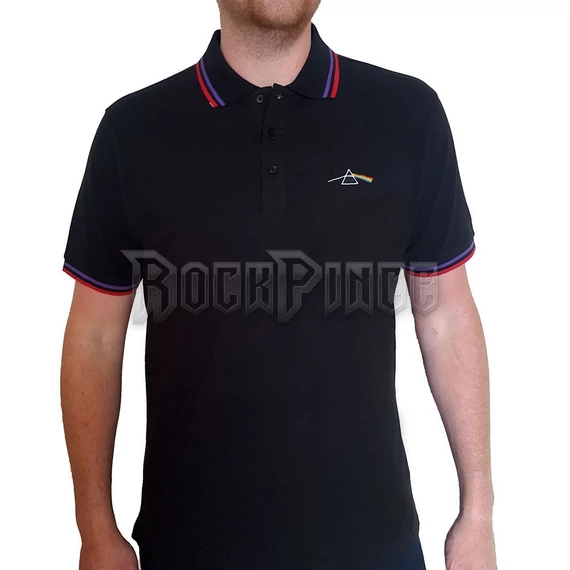 Pink Floyd - Dark Side of the Moon Prism - unisex galléros póló - PFPS01MB