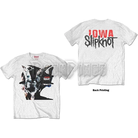 Slipknot - Iowa Goat Shadow - Unisex Póló - SKTS62MW