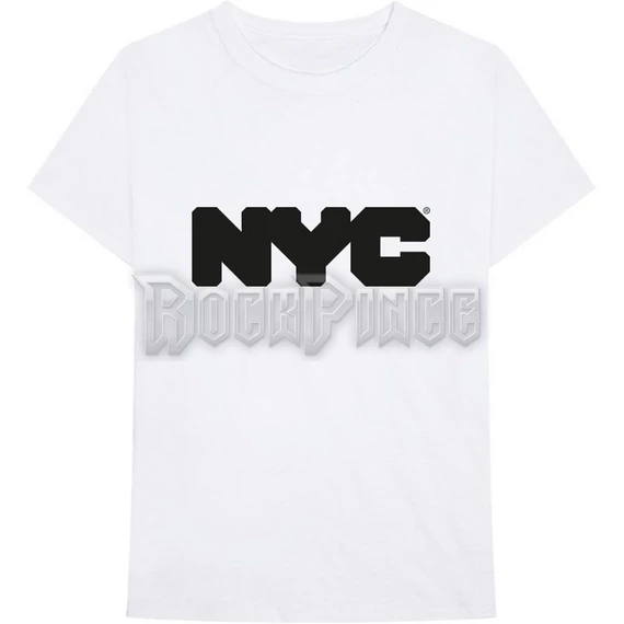 New York City - Logo - Unisex Póló - NYCTS01MW
