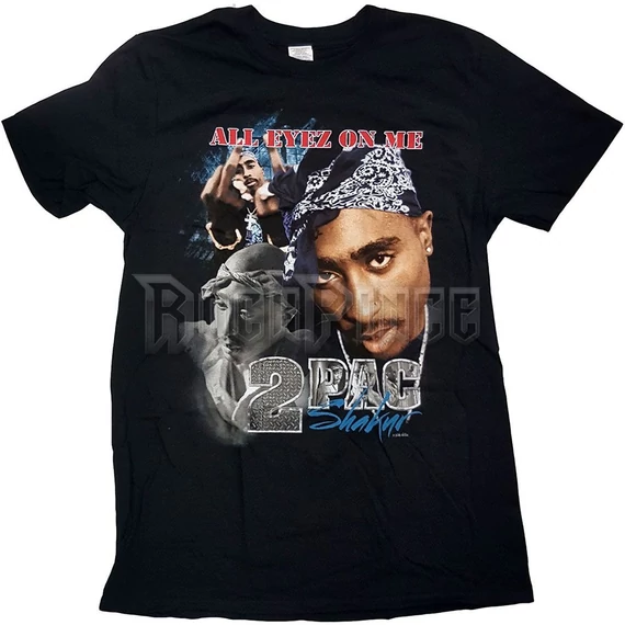 Tupac - All Eyez Homage - unisex póló - 2PACTS22MB