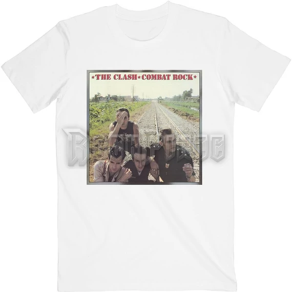 The Clash - Combat Rock - unisex póló - CLTS18MW