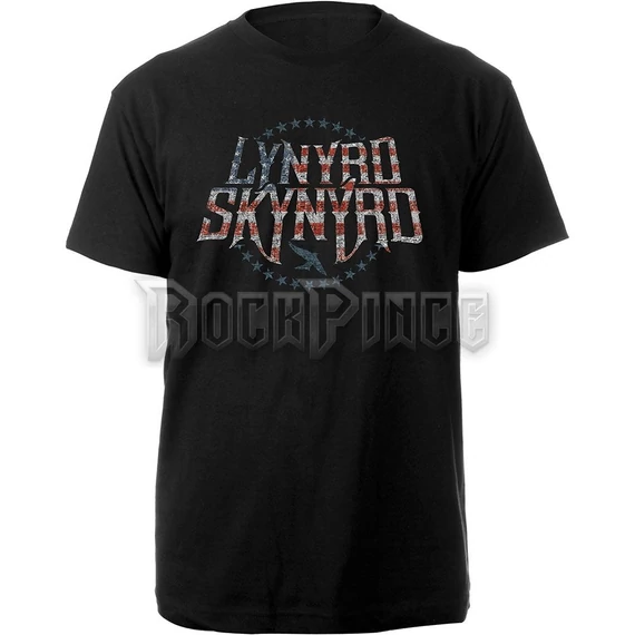 Lynyrd Skynyrd - Stars & Stripes - Unisex Póló - LSTS01MB