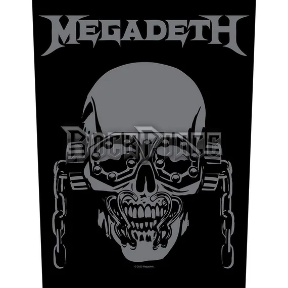 Megadeth - Vic Rattlehead - hátfelvarró - BP1170