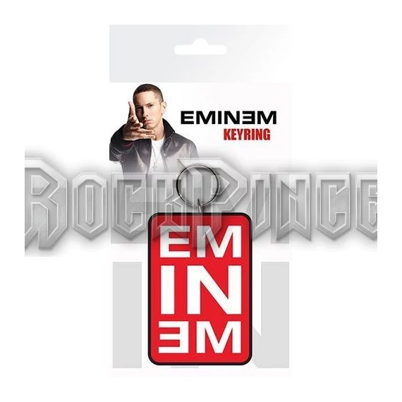 Eminem - Red Logo - kulcstartó - KR0027