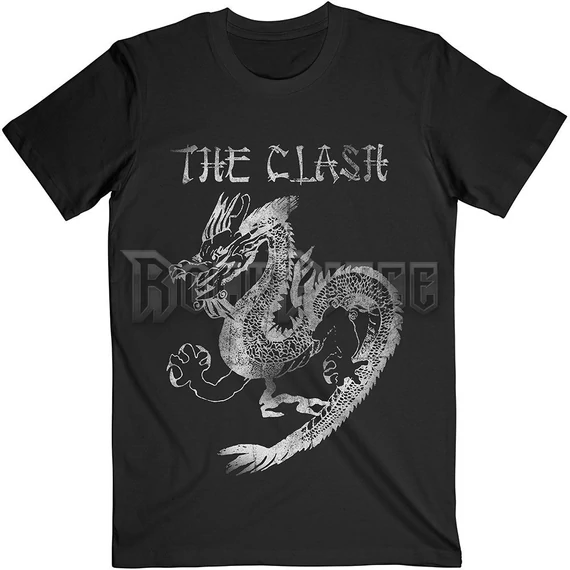 The Clash - Dragon - unisex póló - CLTS05MB