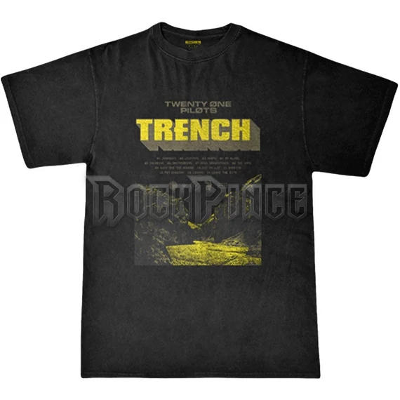 Twenty One Pilots - Trench Cliff - unisex póló - TOPTS07MB