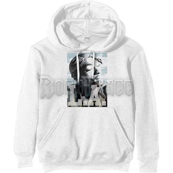 Tupac - LA Skyline - unisex kapucnis pulóver - 2PACHD02MW