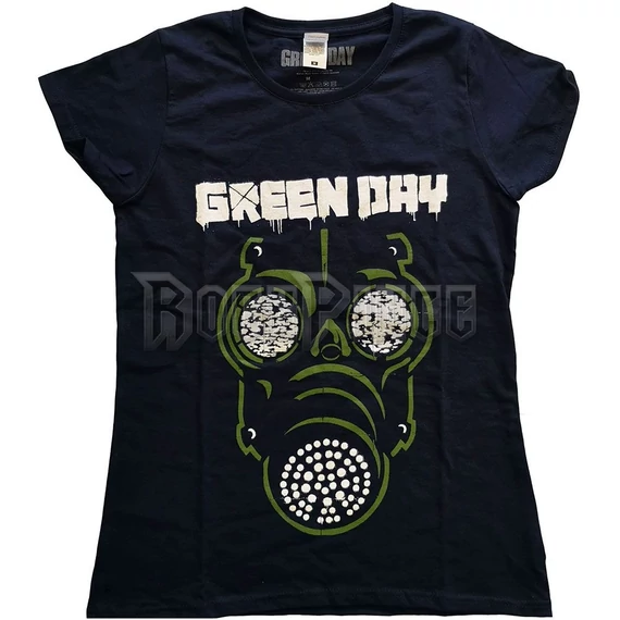 GREEN DAY: GREEN MASK - női póló - GDTS05LN - TDM