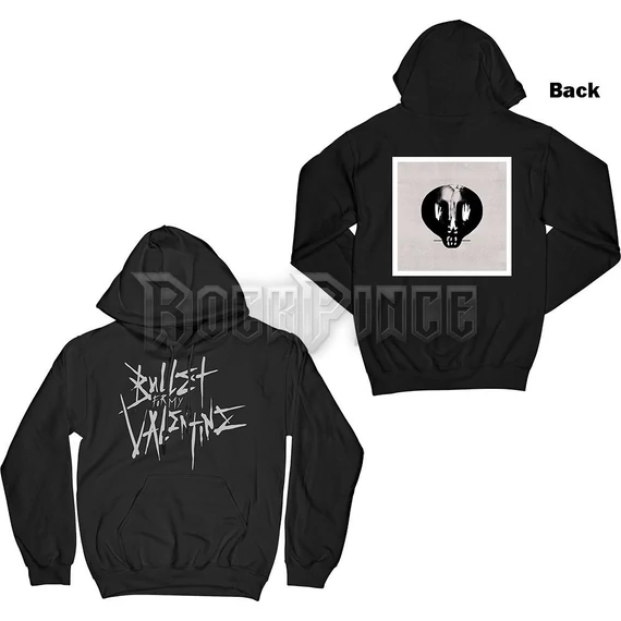 BULLET FOR MY VALENTINE - LARGE LOGO & ALBUM - unisex kapucnis pulóver - BFMVHD24MB