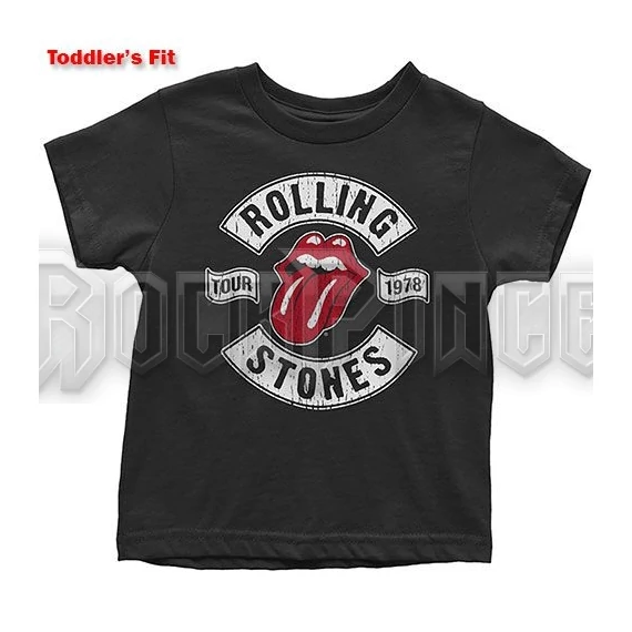 THE ROLLING STONES: US TOUR 1978 - gyerek póló - RSTS133TB