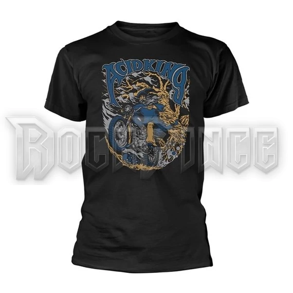 ACID KING - BIKER WIZARD - Unisex póló - PH12181